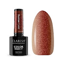 Гел лак илюзия златен CLARESA Alchemy Ilusion Gold 5g