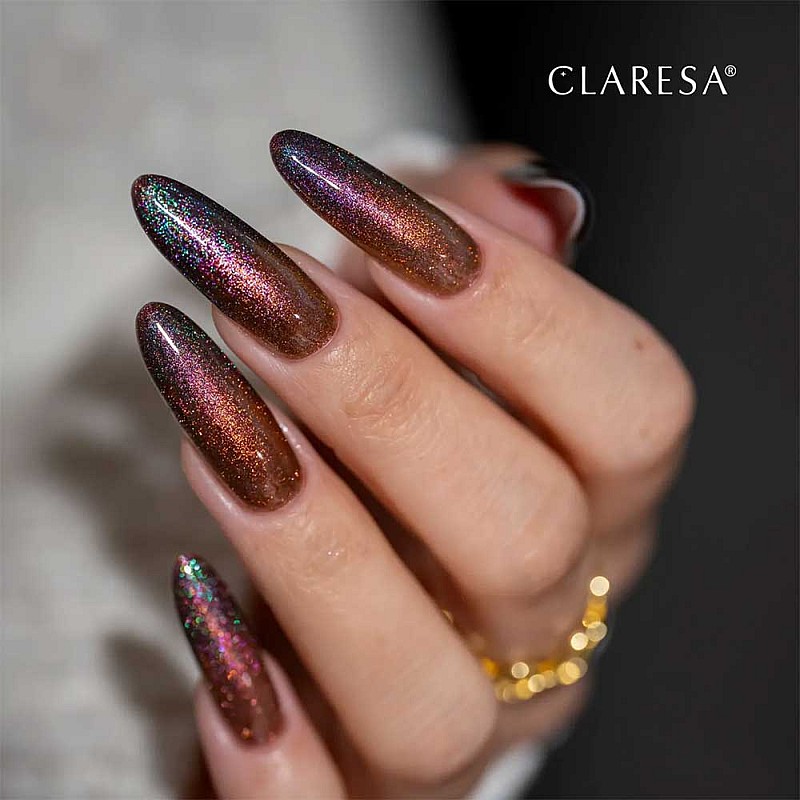 Гел лак илюзия златен CLARESA Alchemy Ilusion Gold 5g