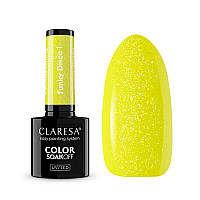 Гел лак неон жълто Claresa 1 Funky Disco Yellow Groove 5g   