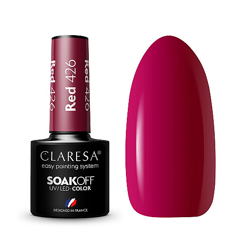 Гел лак CLARESA 426 Red 5g