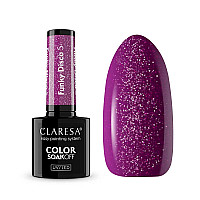 Гел лак лилаво Claresa 5 Funky Disco Violet Vinyl  5g   