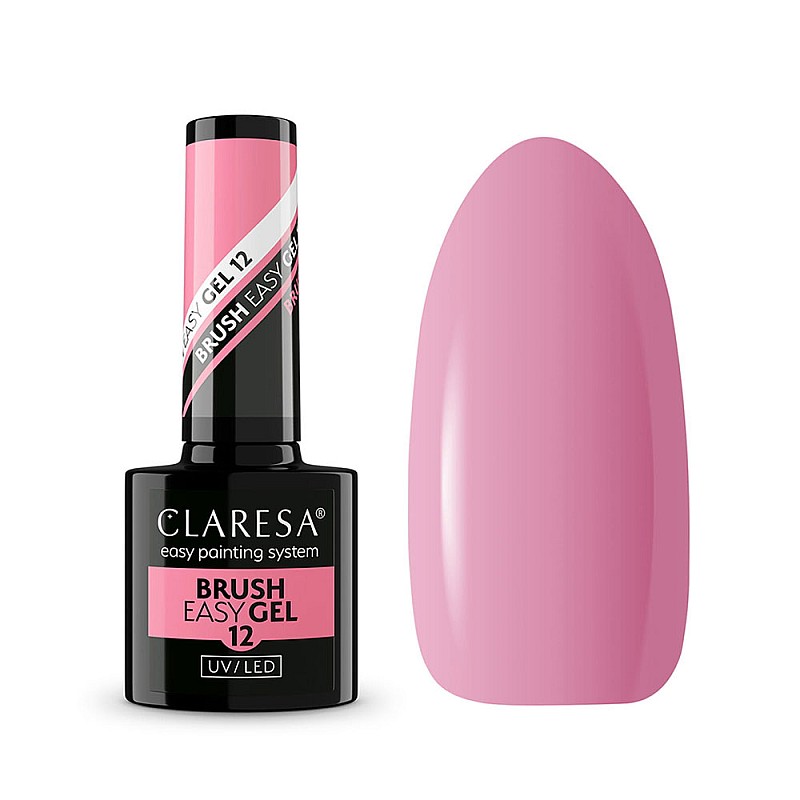 Гел в бутилка с четка Claresa 12 Easy Brush gel 5g