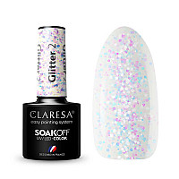 Гел лак CLARESA 2 Glitter 5g