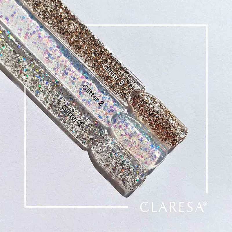 Гел лак CLARESA 2 Glitter 5g