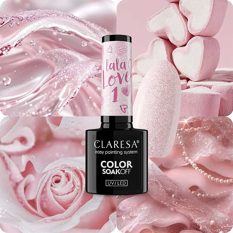 Гел лак CLARESA 1 La La Love 5g
