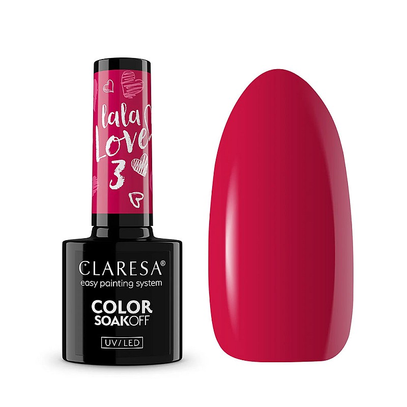 Гел лак CLARESA 3 La La Love 5g
