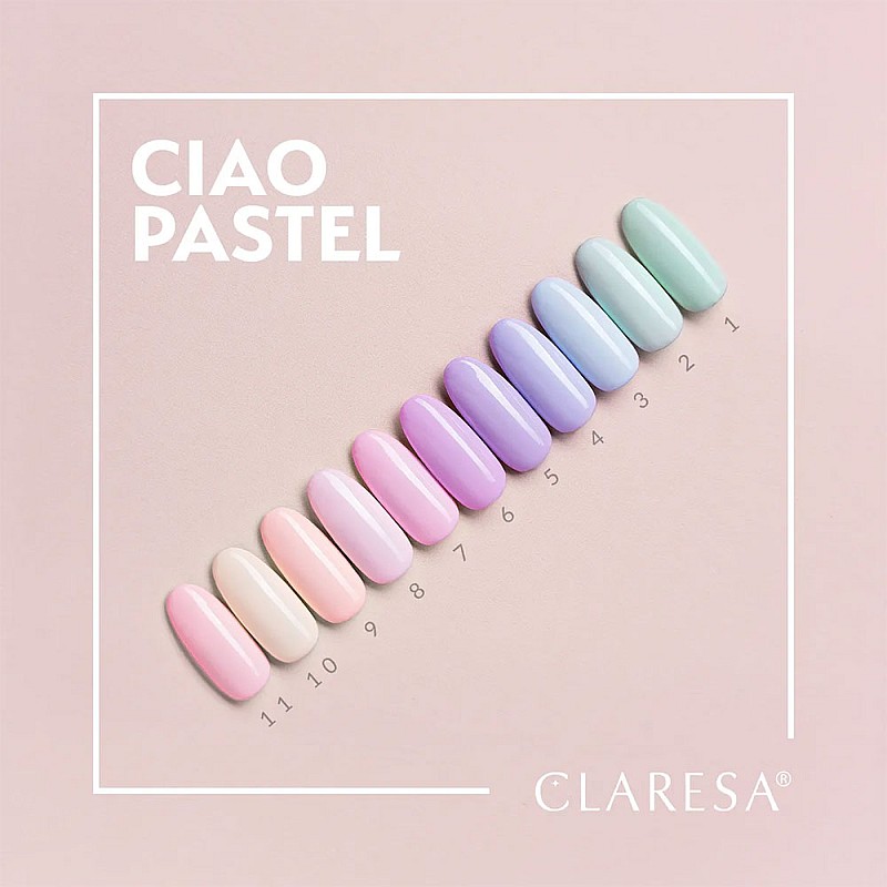 Гел лак CLARESA 6 Ciao Pastel 5g