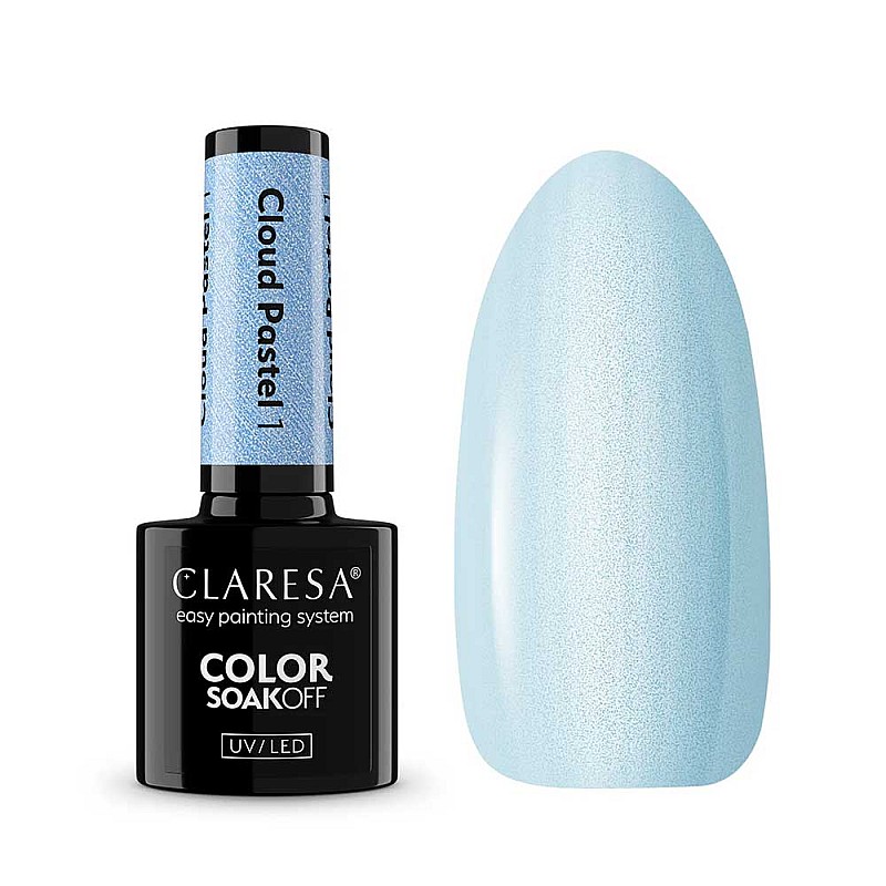 Гел лак CLARESA 1 Cloud pastel 5g