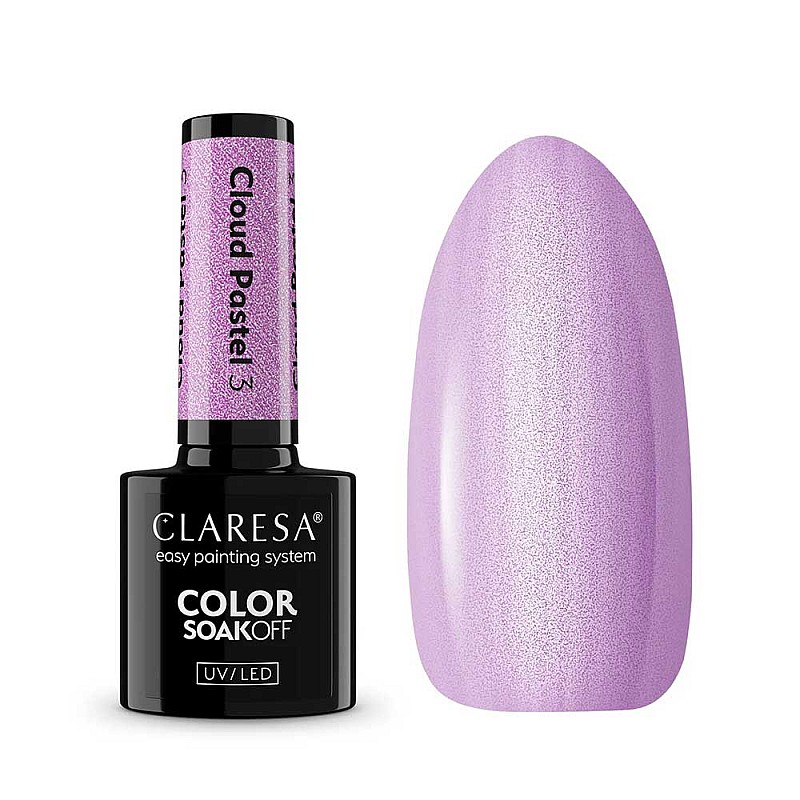 Гел лак CLARESA 3 Cloud pastel 5g