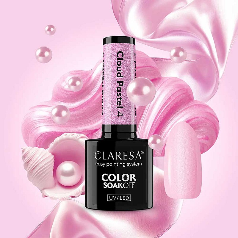 Гел лак CLARESA 4 Cloud pastel 5g