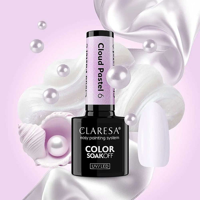 Гел лак CLARESA 6 Cloud pastel 5g