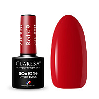 Гел лак CLARESA 419 Red 5g