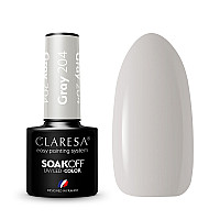 Гел лак CLARESA 204 Gray 5g