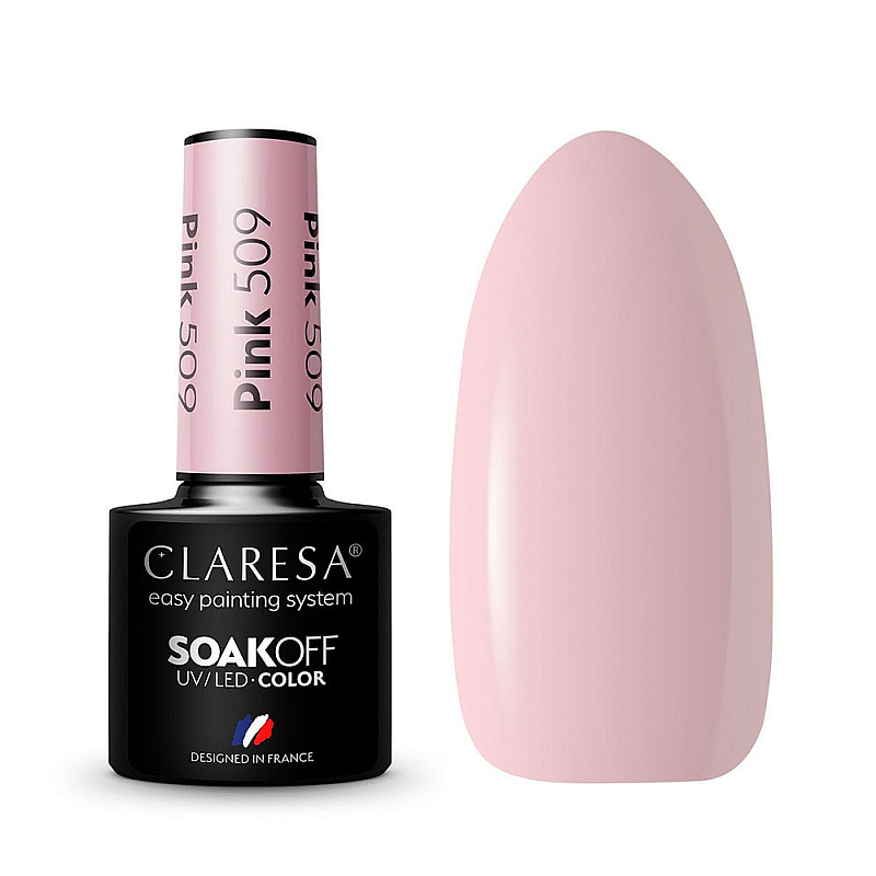 Гел лак CLARESA 509 Pink 5g