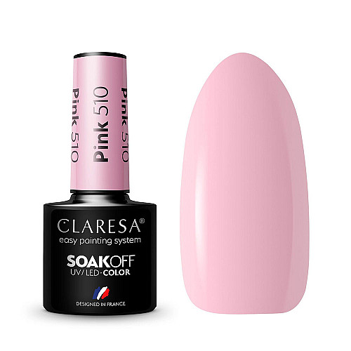 Гел лак CLARESA 510 Pink 5g