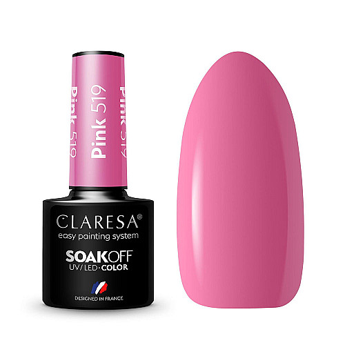 Гел лак CLARESA 519 Pink 5g