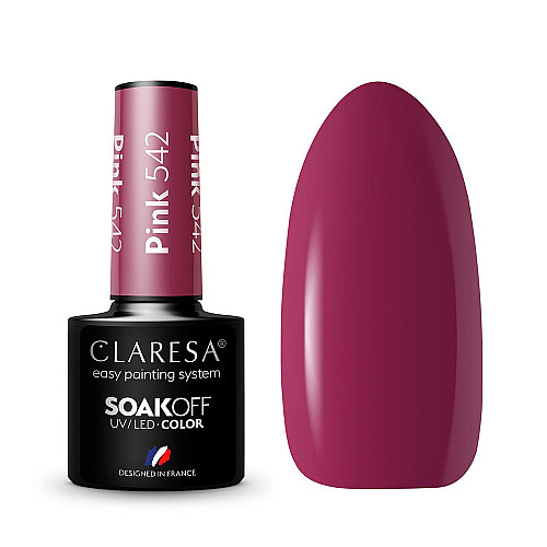 Гел лак CLARESA 542 Pink 5g