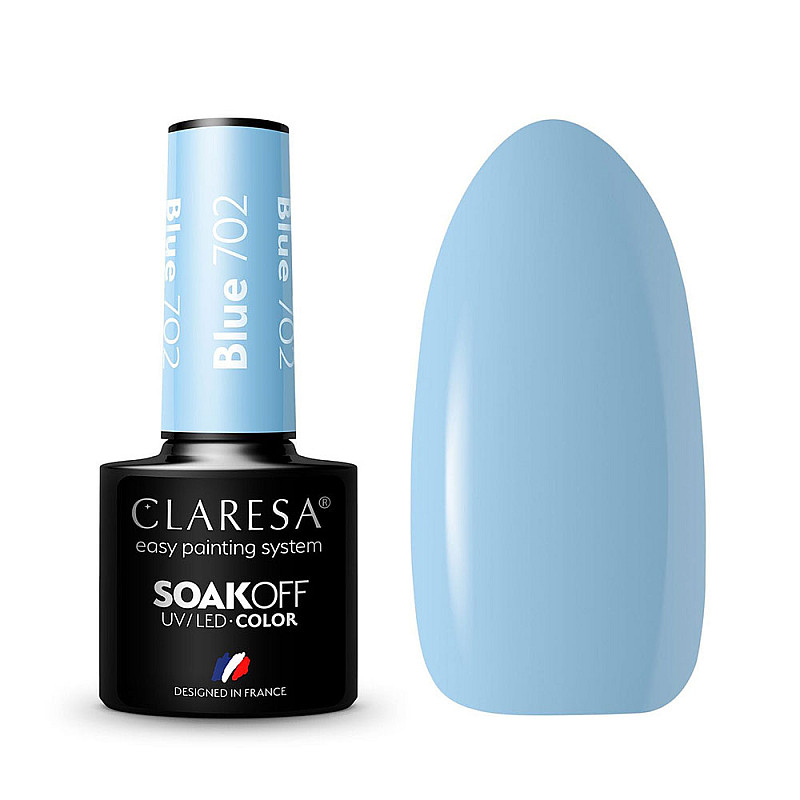 Гел лак CLARESA 702 Blue 5g