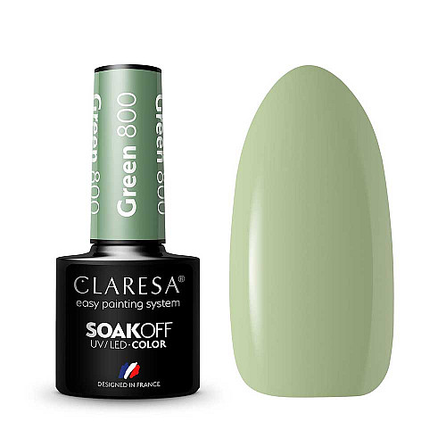 Гел лак CLARESA 800 Green 5g