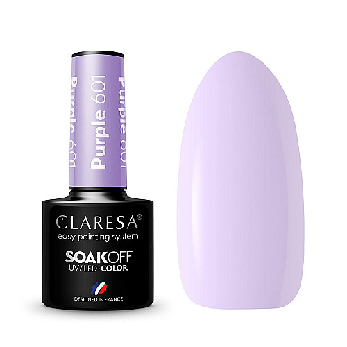 Гел лак CLARESA 601 Purple 5g