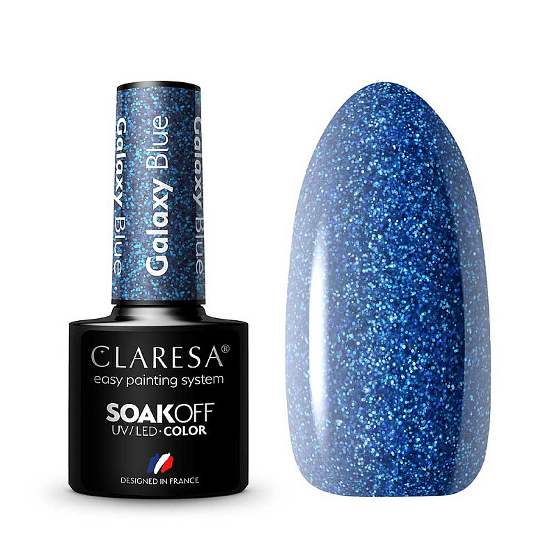 Гел лак CLARESA Galaxy Blue 5g