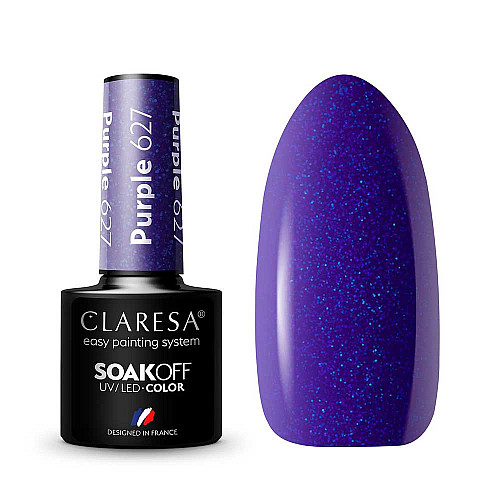 Гел лак CLARESA 627 Purple 5g