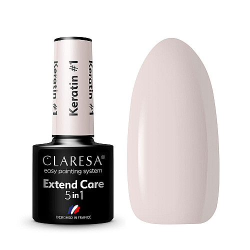 База заздравител с кератин CLARESA 1 EXTEND CARE 5 in 1 - 5g