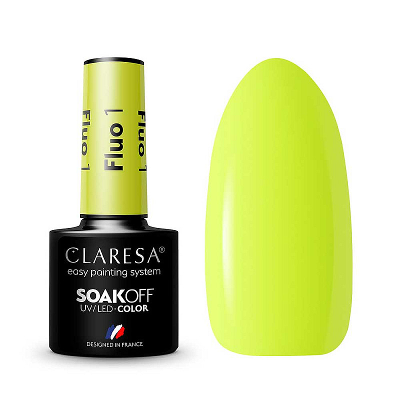 Гел лак CLARESA Fluo1 5g