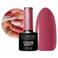 Гел лак CLARESA 5 Dusty Rose 5g