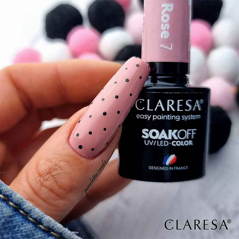 Гел лак CLARESA 7 Dusty Rose 5g