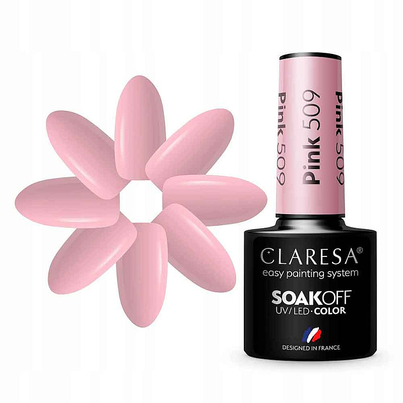 Гел лак CLARESA 509 Pink 5g