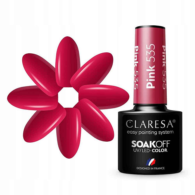 Гел лак CLARESA 535 Pink 5g