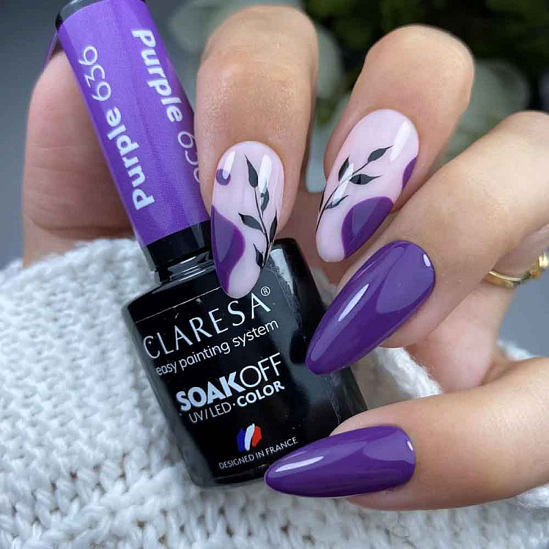 Гел лак CLARESA 636 Purple 5g