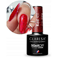 Гел лак CLARESA 431 Red 5g