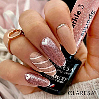 Гел лак CLARESA 3 Sparkle 5g