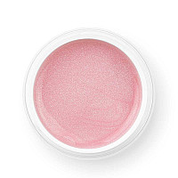 Изграждащ гел розово с частици Claresa Soft and Easy Glam Pink 12g