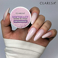 Изграждащ гел розово шампанско Claresa Soft and Easy Pink Champagne 45g