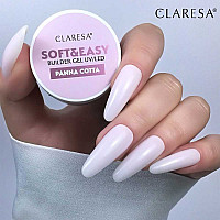 Изграждащ гел розов  Claresa Soft and Easy Pana Cotta 45g