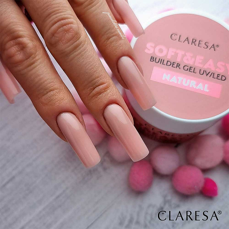 Изграждащ гел натурален Claresa Soft and Easy Natural 45g