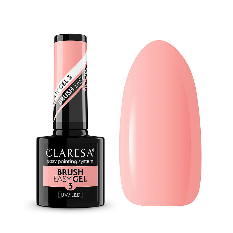 Гел в бутилка с четка Claresa 3 Easy Brush gel 5g