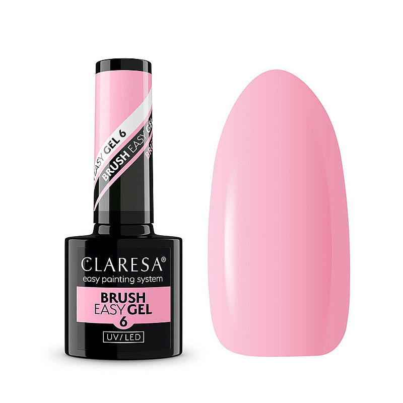 Гел в бутилка с четка Claresa 6 Easy Brush gel 5g