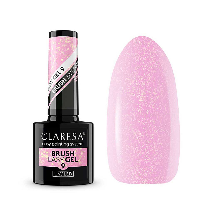 Гел в бутилка с четка Claresa 9 Easy Brush gel 5g