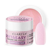 Изграждащ гел розово шампанско Claresa Soft and Easy Blinking Pink 12g