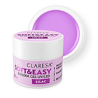 Изграждащ гел лилав Claresa Soft and Easy Lilcac 45g