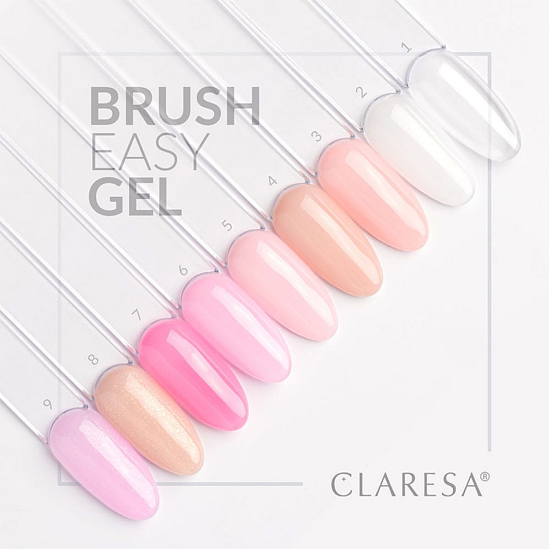 Гел в бутилка с четка Claresa 2 Easy Brush gel 5g