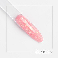 Изграждащ гел розов с частици Claresa Soft and Glimmer Pink 12g