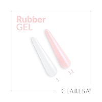 Изграждащ каучуков гел безцветен 1 Claresa Rubber Gel 12g