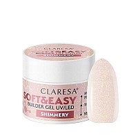 Изграждащ гел Claresa Soft and Easy Shimmery 12g