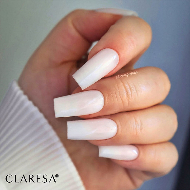 Изграждащ каучуков гел млечно бял 10 Claresa Rubber Gel 12g