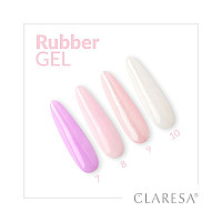 Изграждащ каучуков гел нюд розов 9 Claresa Rubber Gel 45g